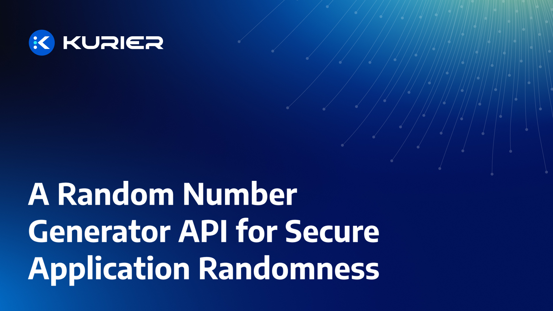 A Random Number Generator API for Secure Application Randomness